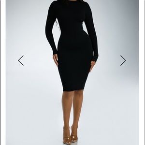 Naked Wardrobe, NWT, long sleeves, sexy knee length dresses